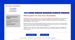Desktop Screenshot of flyauroramo.com