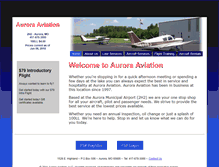 Tablet Screenshot of flyauroramo.com